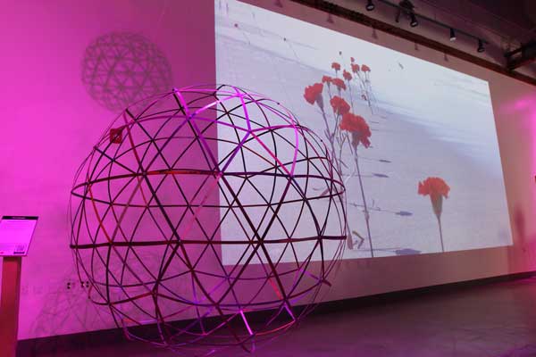 Geodesic Hacksaw Spheres by Clint Imboden | Video To Mothers by saiho with Sayuri Hayashi Egnell, Elisabet Gallego Rigoat Local Love Oakland