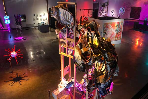 Exhibiton View with Various Artists at Local Love Oakland